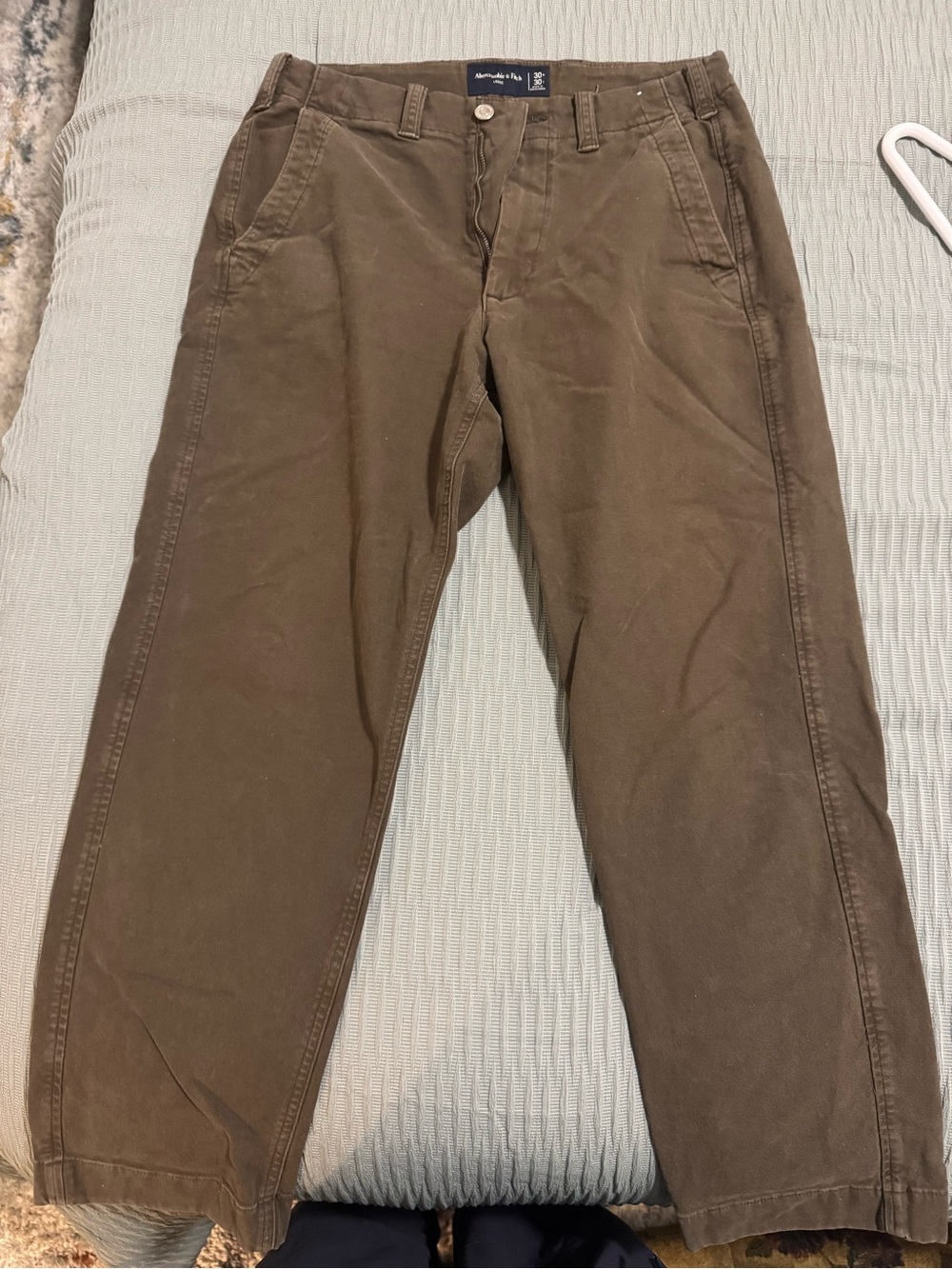 Casual Men's Brown Chino Pants Abercrombie